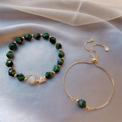 Confidence · 2 ensemble crystal bracelet