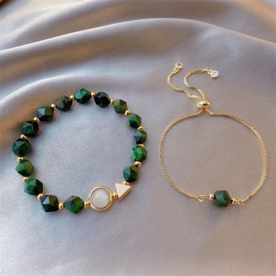 Confidence · 2 ensemble crystal bracelet