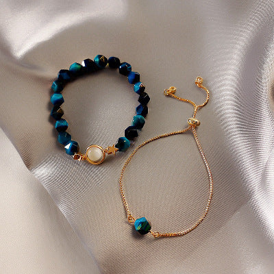 Confidence · 2 ensemble crystal bracelet