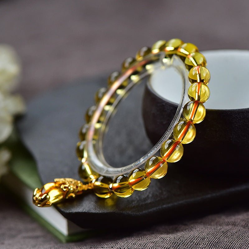 The Financial Security  · Citrine Bracelet