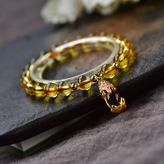 The Financial Security  · Citrine Bracelet