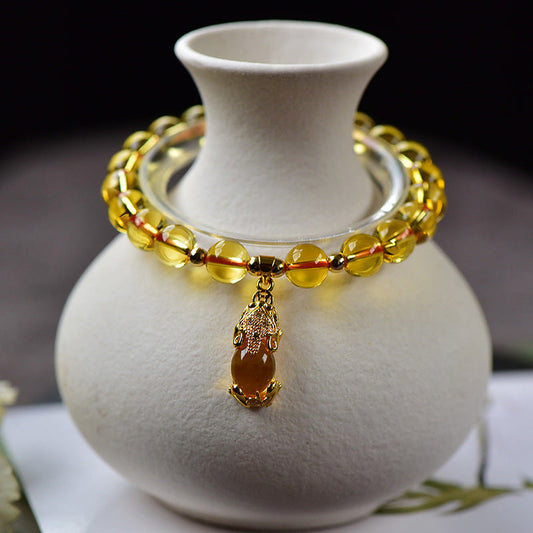 The Financial Security  · Citrine Bracelet