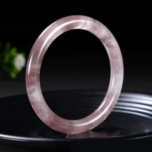 Bodhi Stones Purple Jade Happiness Protection Bracelet Bangle