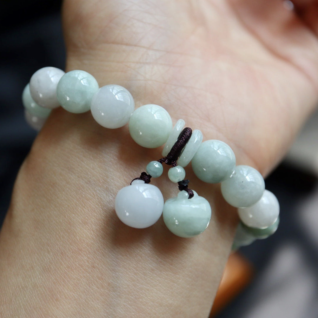 Jadeite & Apple Bracelet