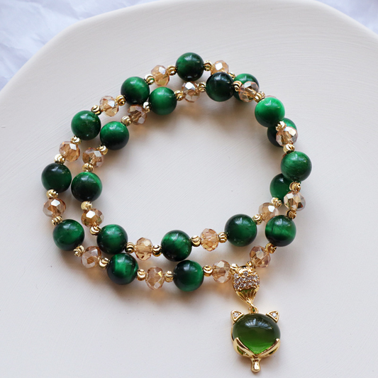 Fox · Tiger Eye Bracelet