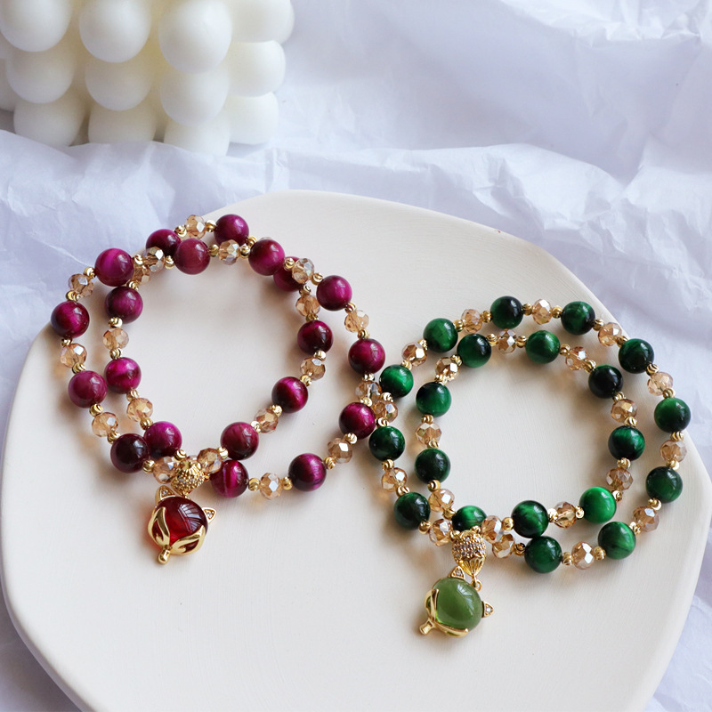 Fox · Tiger Eye Bracelet