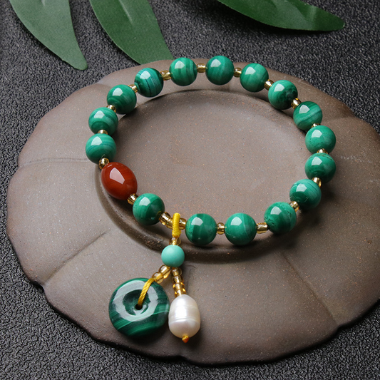 Malachite · agate Bracelet