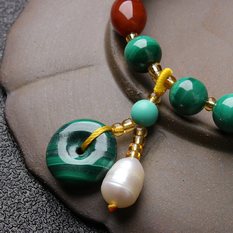Malachite · agate Bracelet