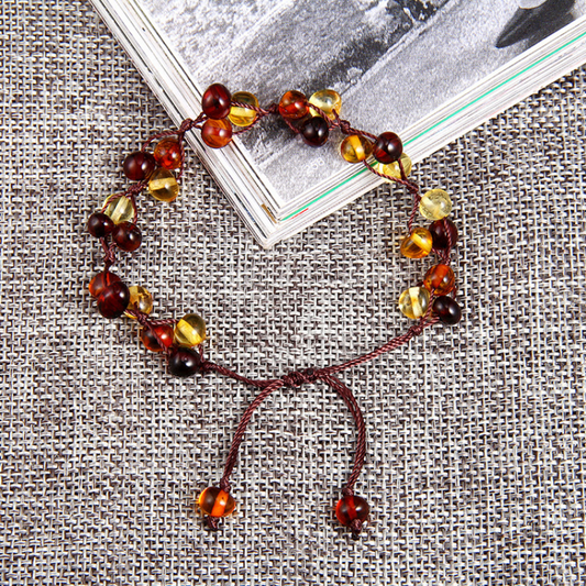 Amber · Handmade bracelet