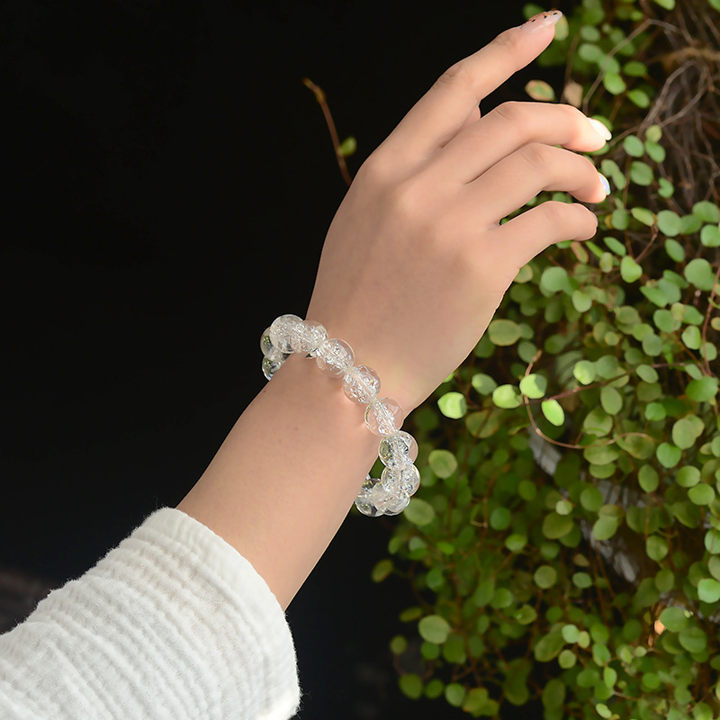 Purification · Energy colorless crystal Bracelet