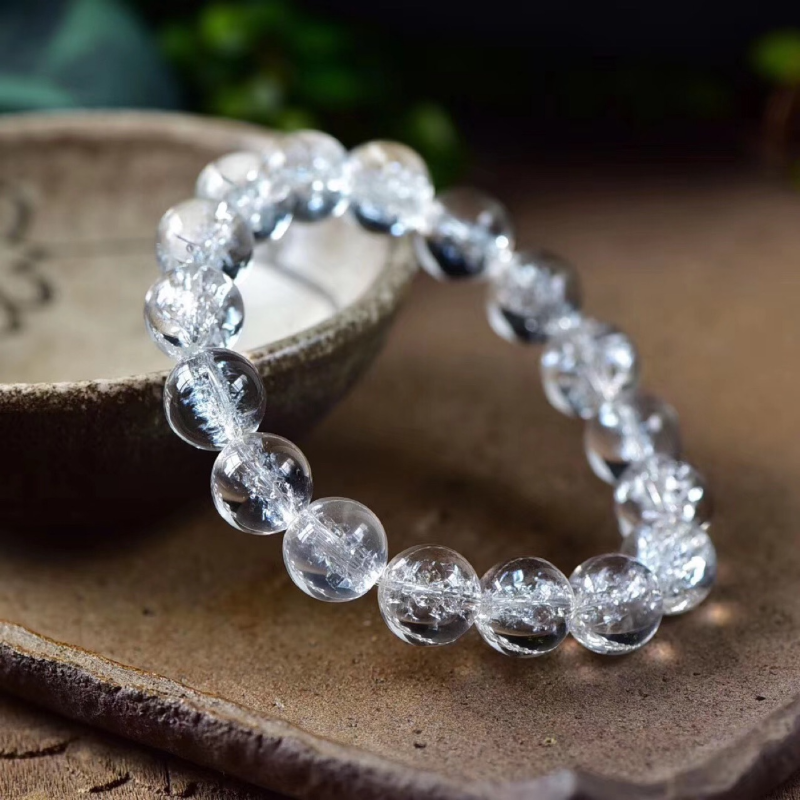 Purification · Energy colorless crystal Bracelet