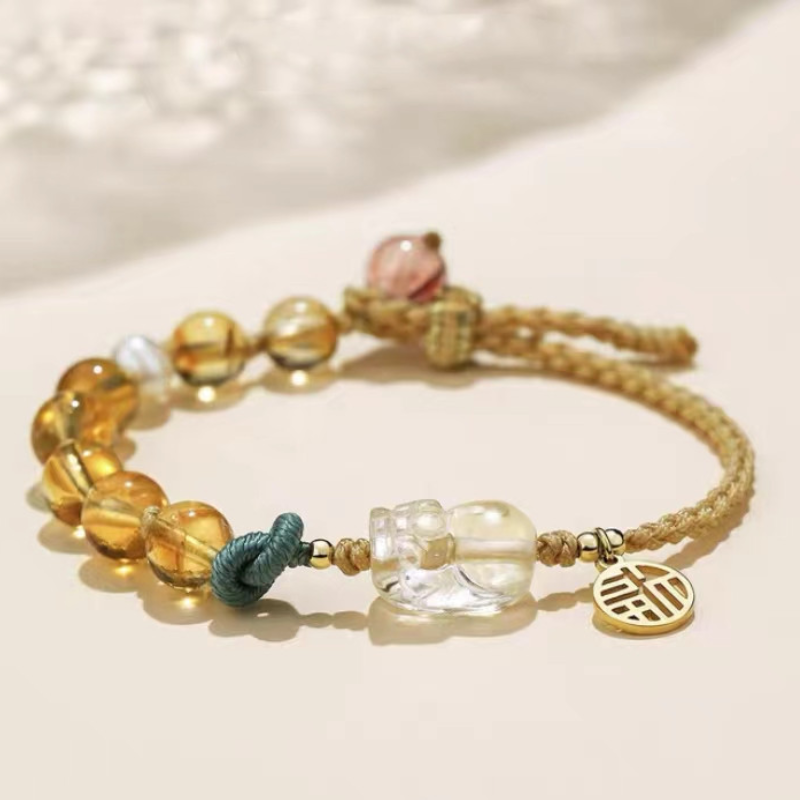 Pi Yao · Citrine Bracelet