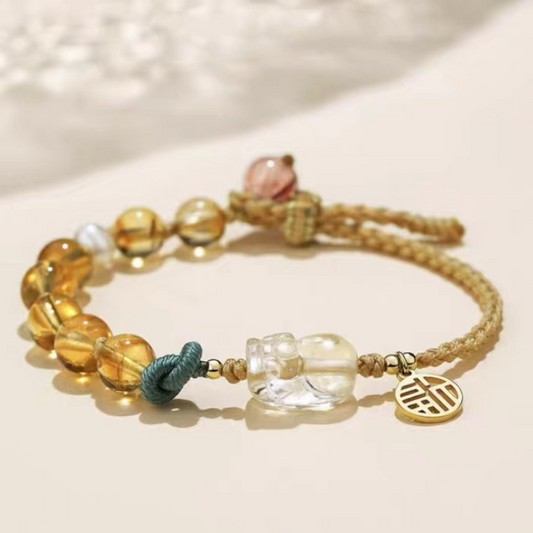 Pi Yao · Citrine Bracelet