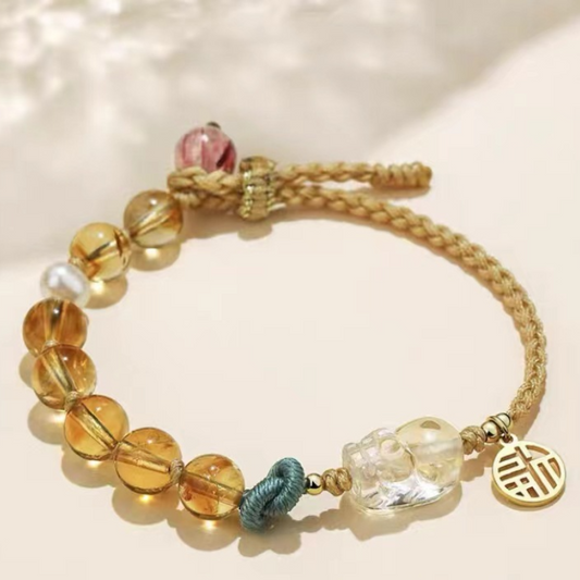 Pi Yao · Citrine Bracelet