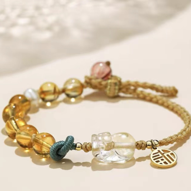 Pi Yao · Citrine Bracelet