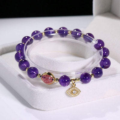 Pulsera Ojo Turco y Amatista