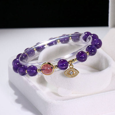 Pulsera Ojo Turco y Amatista