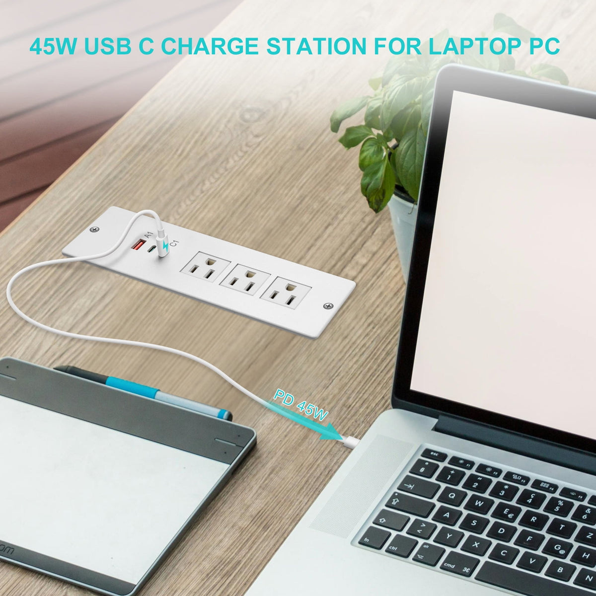 Flush Mount Desk Power Outlets
