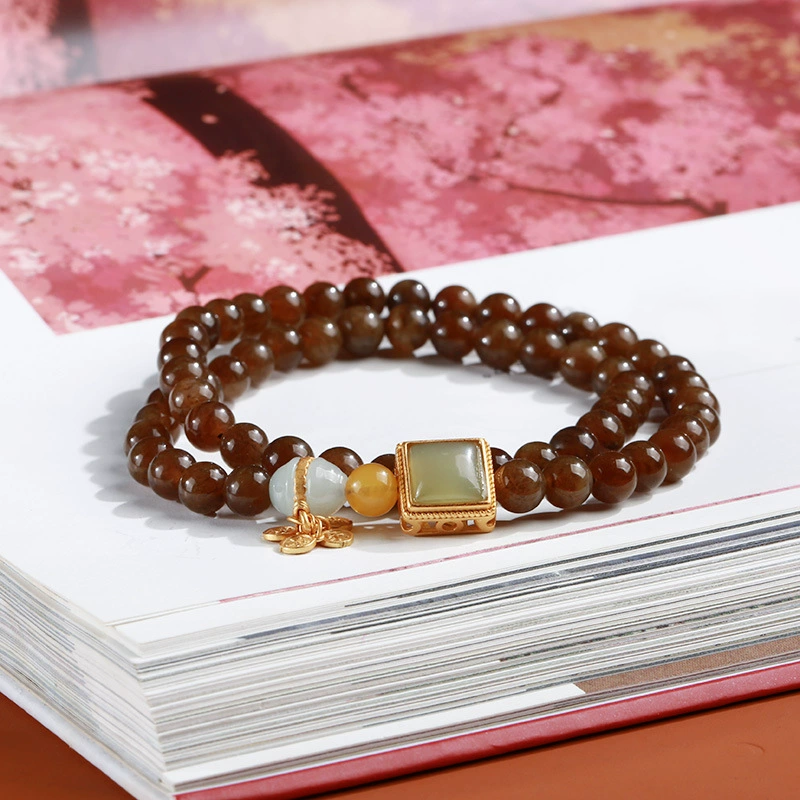 Pulsera de ágata natural de la marca Square