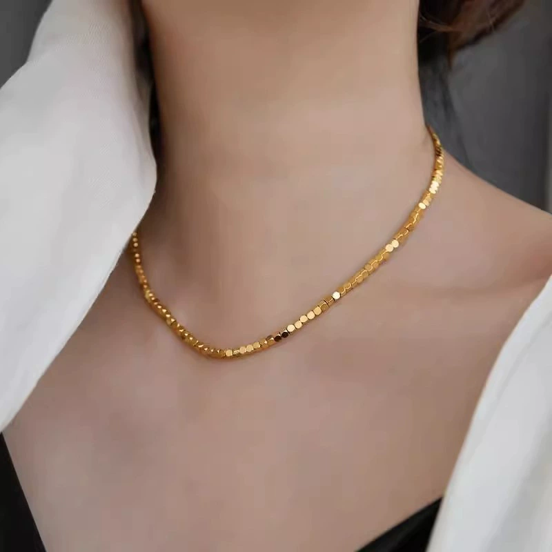 Small square bead magic cube necklace bracelet