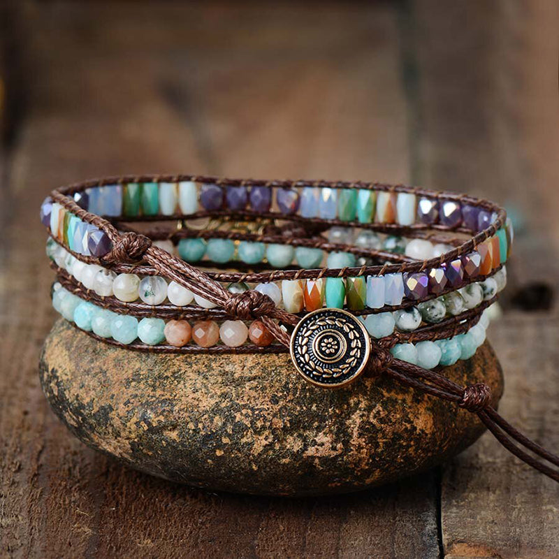 Pulsera de ágata Jaspe Árbol de la Vida