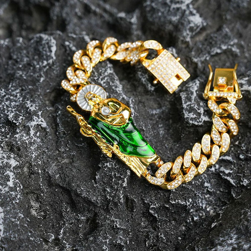 San Judas diamond bracelet
