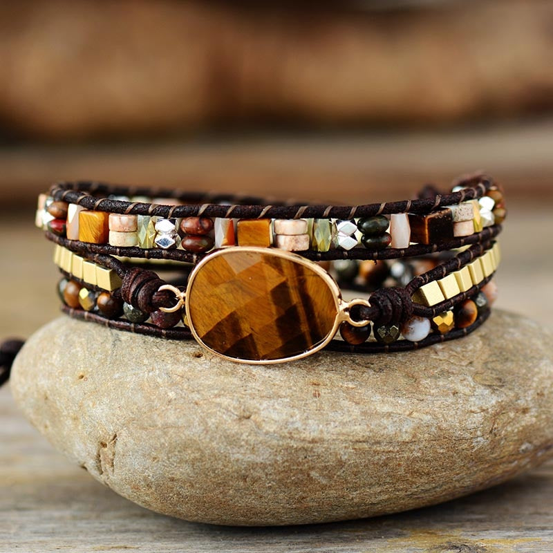 Pulsera de protección ojo de tigre