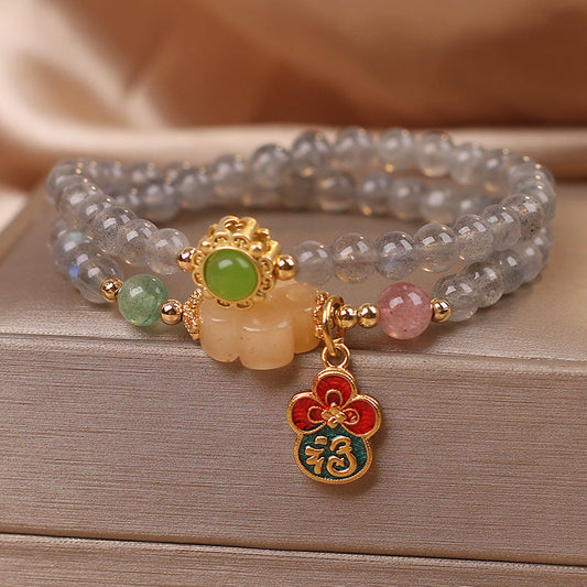 Duet · Moonstone Bracelet