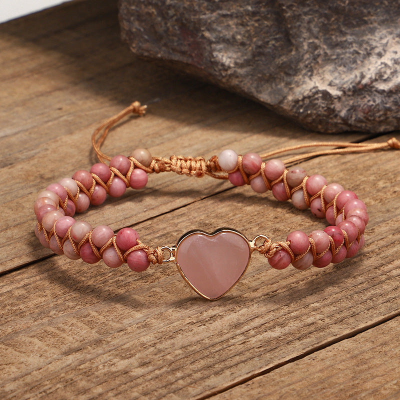 Pulsera de Rodonita Protección del Amor