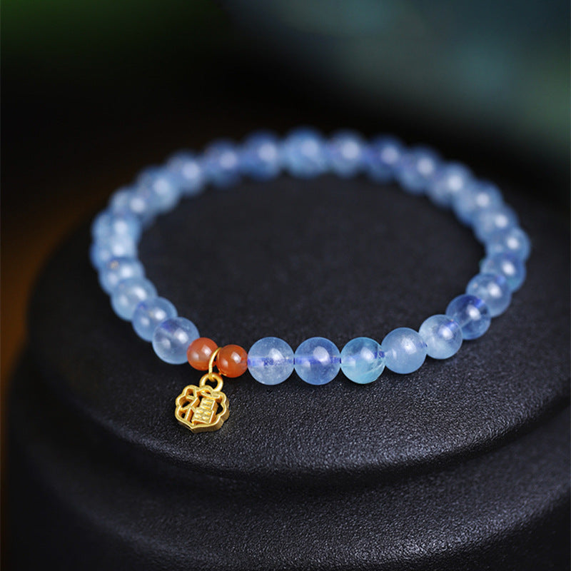 Calmante · Pulsera Aguamarina Boom
