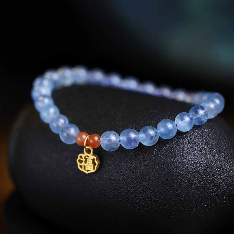 Calmante · Pulsera Aguamarina Boom