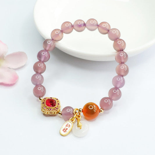 Vitality · Synthetic Crystal Agate Bracelet Bracelet