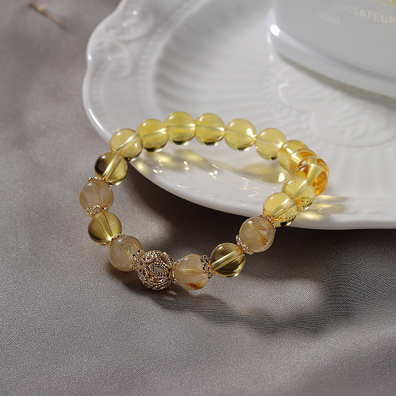 Fortune · Natural Citrine Bracelet