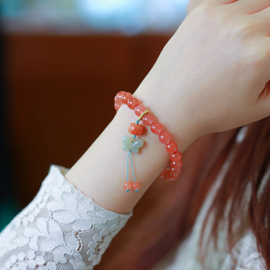 Butterfly · Sunstone Bracelet