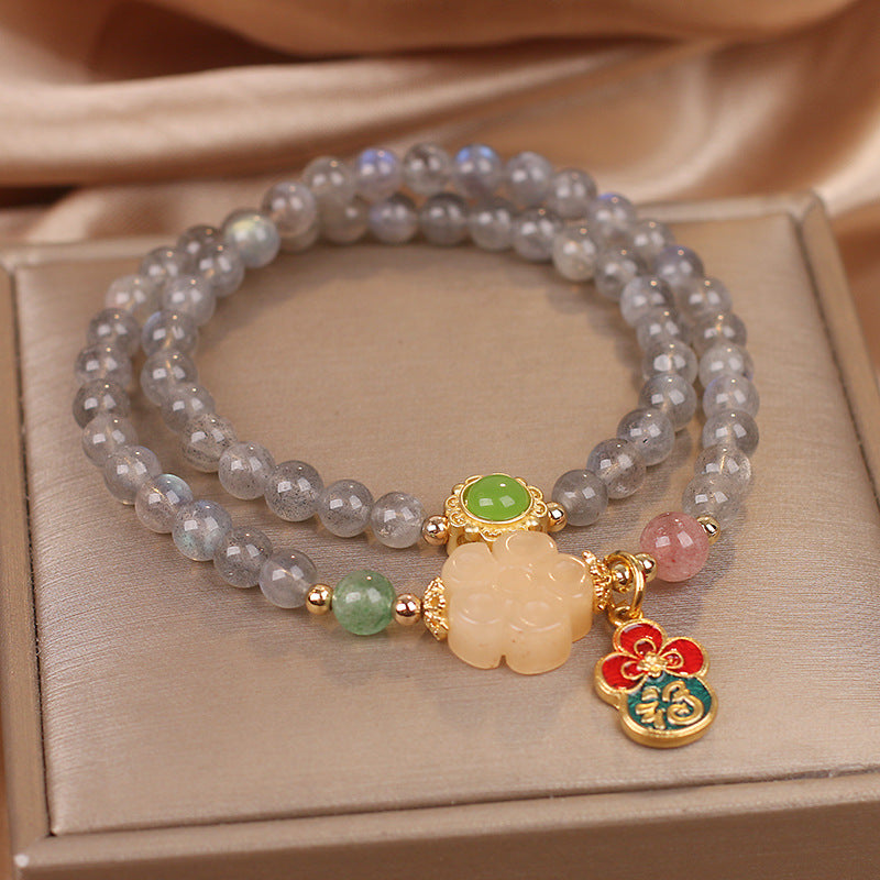 Duet · Moonstone Bracelet