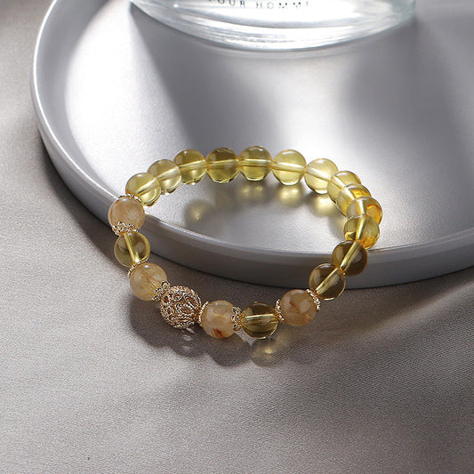 Fortune · Natural Citrine Bracelet