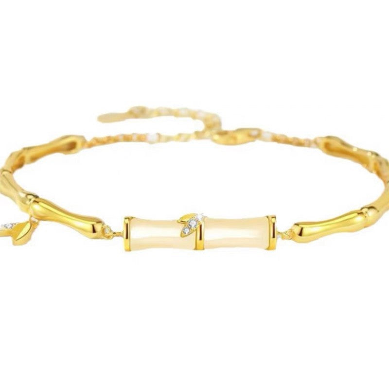 Bamboo · Gold plated bracelet