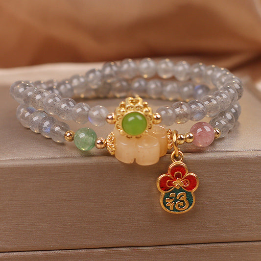 Duet · Moonstone Bracelet