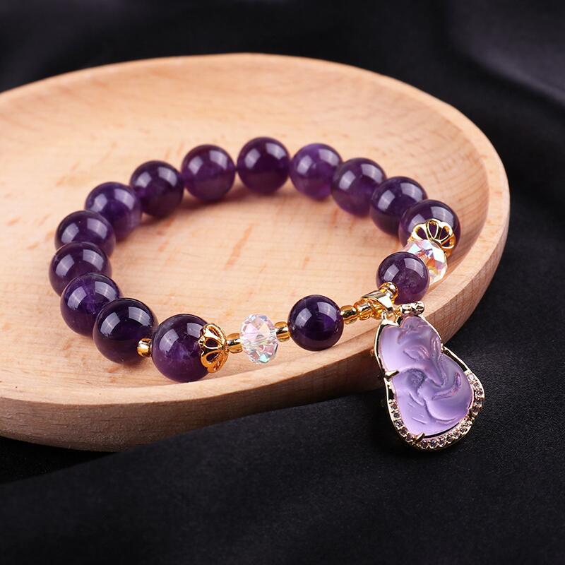 Fox · Amethyst Bracelet