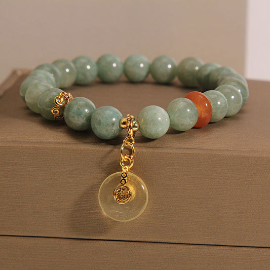 Lucky Clasp · Agate Bracelet