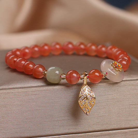 Youth · Natural Salt Agate Bracelet