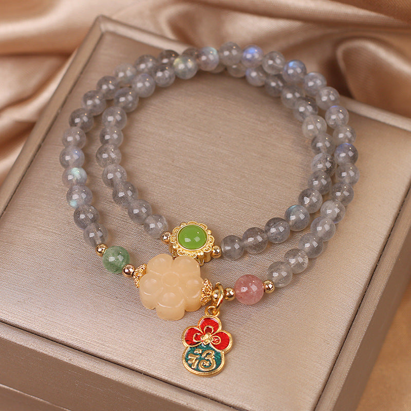 Duet · Moonstone Bracelet