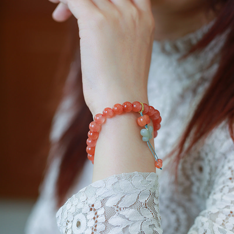 Butterfly · Sunstone Bracelet