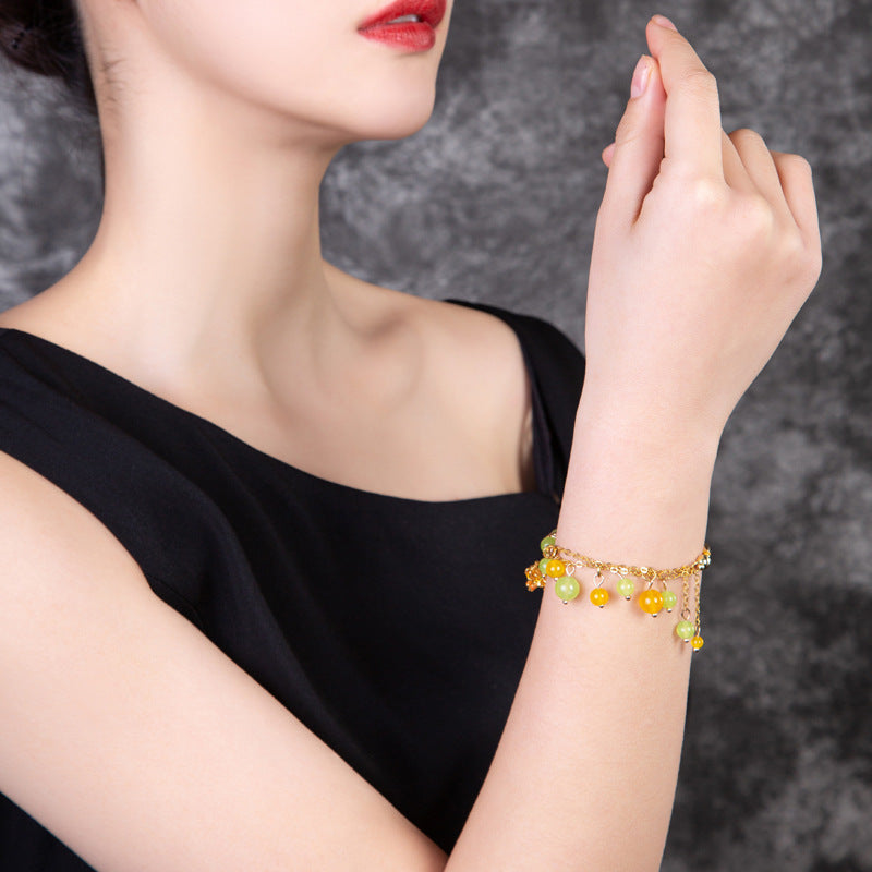 Elephant Crystal Beach Bracelet